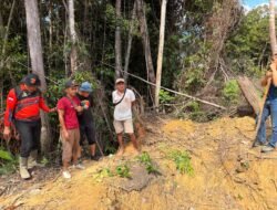Polres Rohul Tangkap Pelaku Pembakaran Lahan di Hutan Produksi Terbatas (HPT) Tanjung Medan