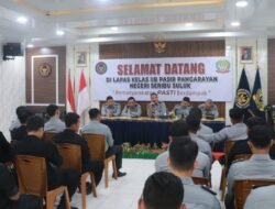 Lapas Pasir Pangarayan Gelar Rapat Dinas: Evaluasi Kinerja dan Persiapan Idul Adha