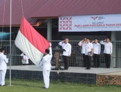 Semangat Pancasila Berkobar di Balik Jeruji, Lapas Pasir Pangarayan Gelar Upacara Peringati Harlah Pancasila