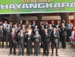 Semangat Sinergi, Lapas Pasir Pangarayan Hadiri Puncak HUT Bhayangkara ke-79 di Rokan Hulu