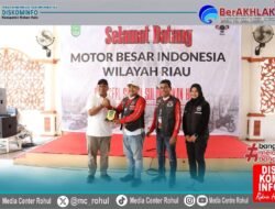 Pemda Rohul Terima Kunjungan Komunitas Motor Besar Indonesia (MBI) Riau dan Gelar Penanaman Pohon