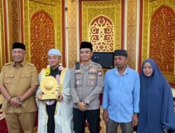 Kapolres AKBP Emil Eka Putra Sambut Kepulangan Pemenang MHQ Internasional di Islamic Centre Rohul