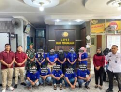 Pengawalan Ketat Petugas Gabungan, Lapas Pasir Pangarayan Mutasi 10 Narapidana