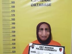 Polsek Ujung Batu Gagalkan Peredaran Narkoba, BS Buron dan Istrinya Ditangkap