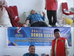 Lapas Pasir Pangarayan Gelar Donor Darah Peringati Hari Bakti Kemenimipas ke-1 Tahun 2025