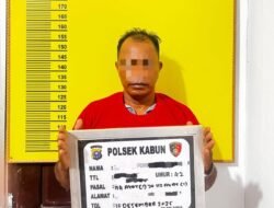 Polsek Kabun Tangkap Pengedar Narkoba di Koto Ranah, Sita Barang Bukti 5,54 Gram Shabu