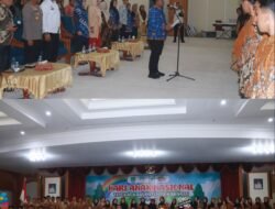 Lapas Pasir Pangarayan Hadiri Puncak Peringatan Hari Anak Nasional Tingkat Kabupaten Rokan Hulu Tahun 2025