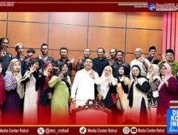 Relawan Darah Rokan Hulu Perkuat Silaturahmi Dengan Wakil Bupati Dirumah Dinas