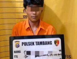 Polsek Tambang Tangkap Pelaku Pencabulan Terhadap Anak Dibawah Umur, Begini Kronologisnya!