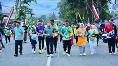 Semangat Sehat dan Kebersamaan, Fun Run 5K Meriahkan HUT Kampar