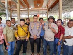 Sambut HPN ke-80 dan Jelang Ramadhan, Polsek Rambah Samo Gelar Bakar Ikan Bersama Insan Pers Rohul