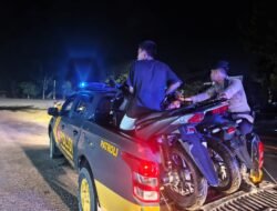 Operasi Cipkon, Polres Rokan Hulu Amankan 25 Motor Knalpot ‘Brong, Penertiban Terus Digencarkan