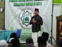 Menuju 145 Masjid Paripurna: GSSB Lubuk Betung, Pemkab Rohul Santuni Yatim Piatu