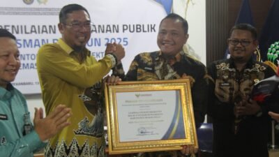 Lapas Pasir Pangarayan Raih Nilai ‘Sangat Baik’ dalam Penilaian Maladministrasi Pelayanan Publik 2025 dari Ombudsman RI Perwakilan Riau