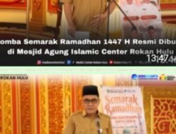 Ratusan Peserta Ramaikan Semarak Ramadhan 1447 H di Masjid Agung Islamic Center Rohul