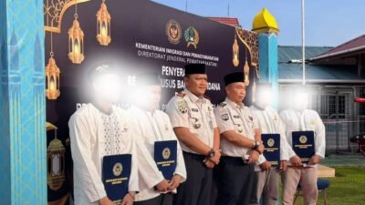 815 Warga Binaan Lapas Pasir Pangarayan Terima Remisi Idul Fitri, Diserahkan Usai Shalat Id