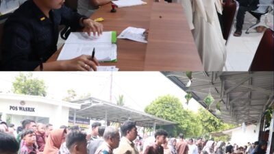 Hari Pertama Kunjungan Idul Fitri 1447 H, Lapas Pasir Pangarayan Dipadati Keluarga Warga Binaan