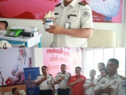 Tebar Kepedulian di HBP ke-62, Lapas Pasir Pangarayan Gelar Donor Darah Bersama PMI