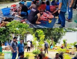 Lapas Pasir Pangarayan Laksanakan Penyembelihan Hewan Kurban, Wujud Kepedulian dan Kebersamaan di Hari Raya Idul Adha 1447 H