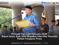 Peringatan Hari Lahir Pancasila 2026, Bupati Anton Ajak ASN Wujudkan Nilai-Nilai Pancasila Melalui Pelayanan Prima