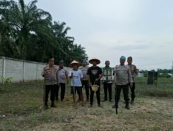 Wujudkan Swasembada Pangan, Polsek Ujungbatu Lakukan Penanaman Jagung di Kelurahan Ujungbatu