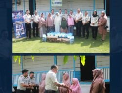 Lapas Pasir Pangarayan Salurkan Bantuan Sosial kepada Masyarakat di Surau Suluk Al-Istiqomah