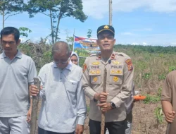 Dukung ketahanan pangan Polsek Rambah Samo gencar penanaman jagung
