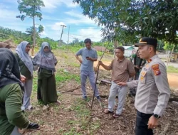 Polri cinta petani Polsek Rambah Samo kerja sama kembangkan pertanian