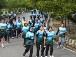 Sambut Hari Bhayangkara ke-80, Polres Rohul Dukung Riau Bhayangkara Run 2026 dan Gaungkan Semangat Green Policing