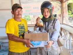 Jumat Berkah, CEO Mi Ayam Bakso Lima Saudara dan DPD SIJI Rohul Berbagi kepada Anak Yatim