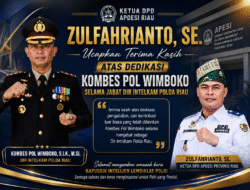 Zulfahrianto: Dedikasi Kombes Pol Wimboko Perkuat Sinergi Polri dan Pemerintah Desa di Riau