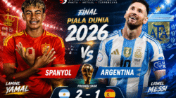 Prediksi Final Piala Dunia 2026: Argentina vs Spanyol, Duel Messi Kontra Yamal yang Siap Mengguncang Dunia