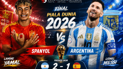 Prediksi Final Piala Dunia 2026: Argentina vs Spanyol, Duel Messi Kontra Yamal yang Siap Mengguncang Dunia