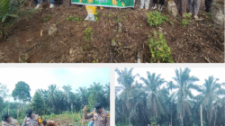 POLSEK RAMBAH SAMO TANAM JAGUNG, DUKUNG PROGRAM KETAHANAN PANGAN