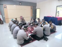 Binrohtal Polsek Kepenuhan, Tingkatkan Kualitas Rohani dan Disiplin Anggota
