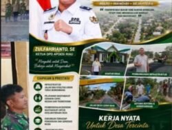 Bersama Masyarakat, Kades Zulfahrianto Bawa Desa Sontang Menuju Desa Terbaik di Rohul
