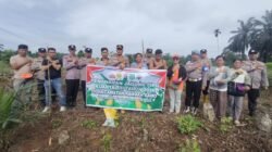 Polsek Ramso tanam jagung bersama bentuk cinta petani