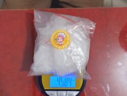 Polsek Ujung Batu Ringkus Pengedar Sabu, Sita 45,84 Gram dan Uang Tunai Rp10,4 Juta