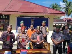 Sempat Buron Enam Pekan, Jambret Beraksi di Rohul Digulung Tim Resmob dan Jajaran Polsek Rokan IV Koto di Pelalawan
