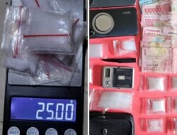 Peredaran Sabu di Lubuk Betung Terbongkar, Polisi Sita Enam Paket Narkotika