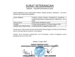 DPP KSPSI Keluarkan Surat Keterangan, DPC F.SPTI‑KSPSI Rokan Hulu Dinyatakan Sah dan Terdaftar Resmi