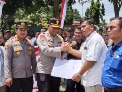 Aksi Damai HIMNI Rohul, Desak Polda Riau Ambil Alih Kasus Taosarao Laia & Cabut SP3