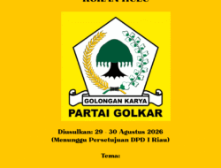DPD Golkar Rokan Hulu Matangkan Persiapan Musda VI, Usulkan Pelaksanaan 29–30 Agustus 2026