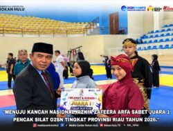 Dari Rokan Hulu ke Panggung Nasional, Azkia Zafeera Arfa Bawa Mimpi Besar Lewat Pencak Silat
