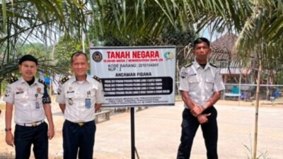 Pastikan Aset Negara Terjaga, Lapas Pasir Pangarayan Tandai Tanah Milik Kementerian Imipas